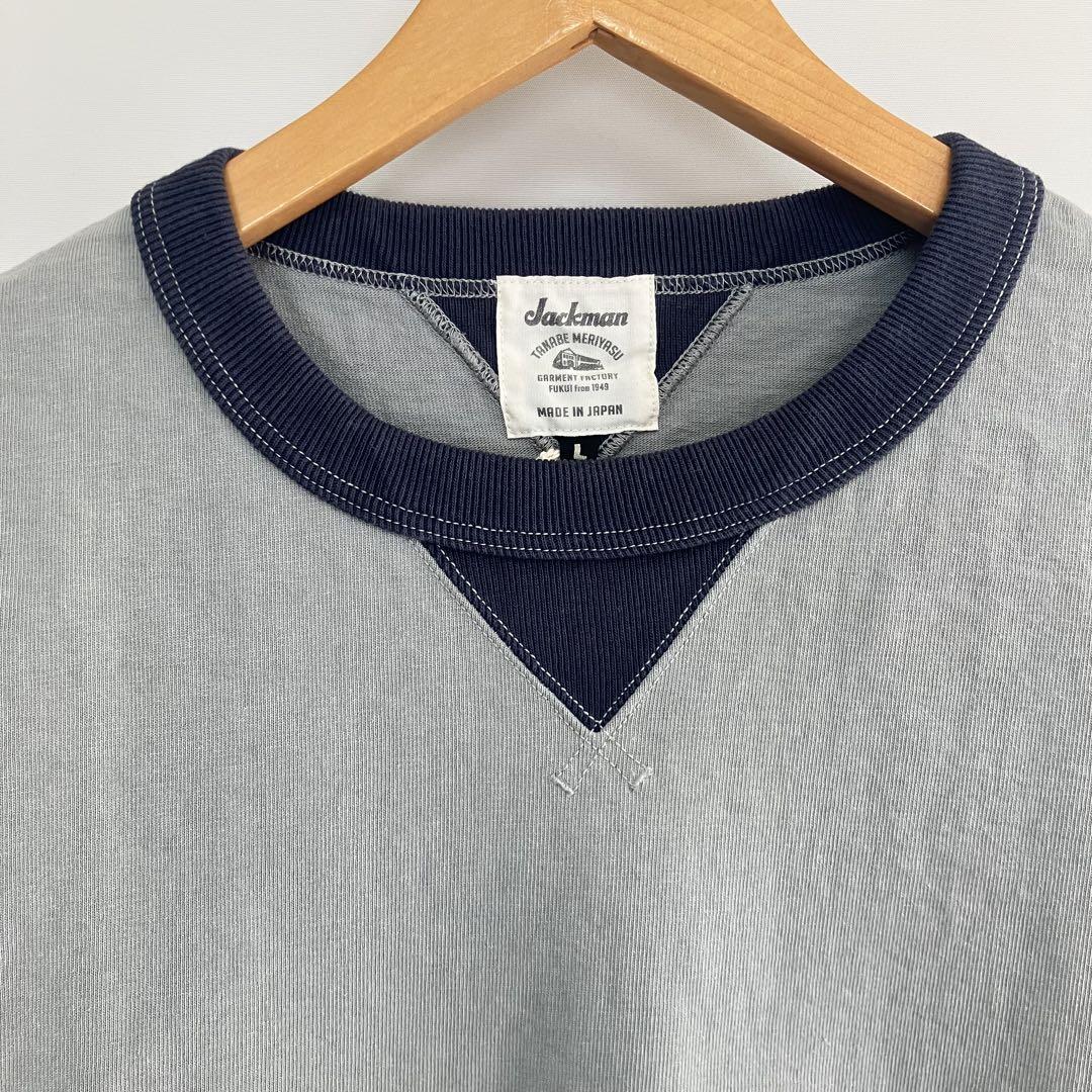新品 Jackman Dotsume Rib LS Shirt 度詰め Lサイズ