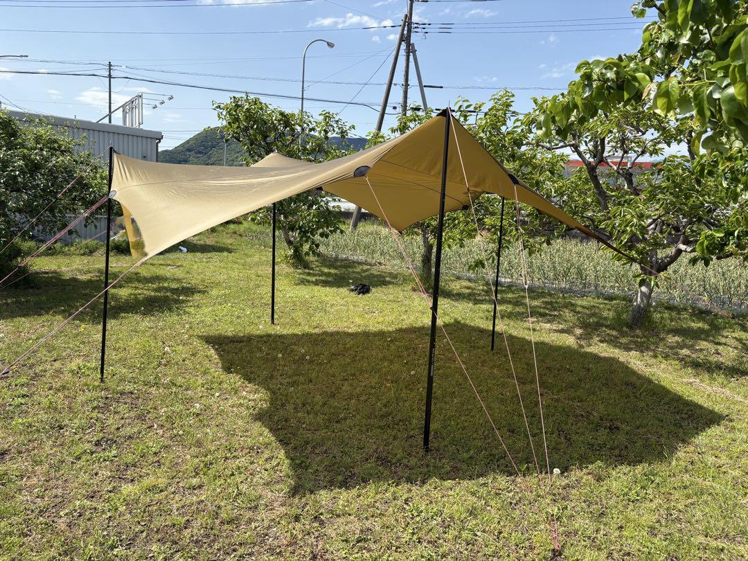 ヒルバーグ タープ20XP サンド A&F購入品 HILLEBERG