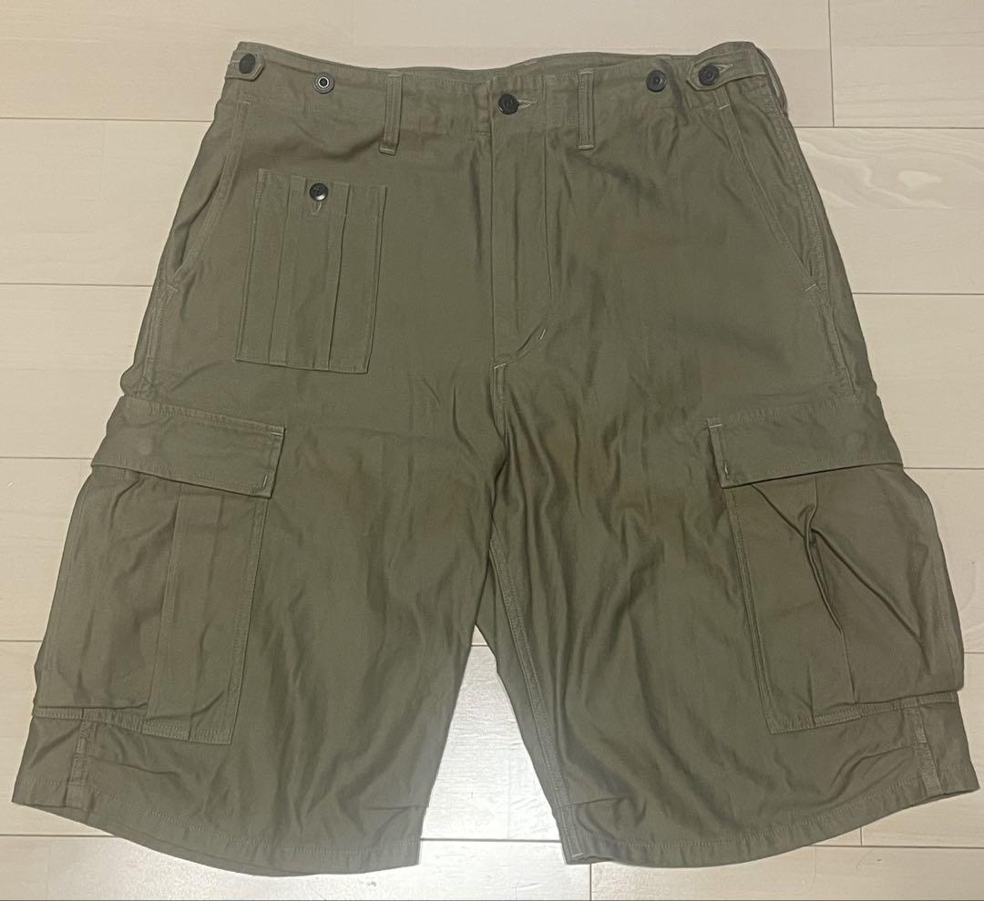 Nigel Cabourn アーミーカーゴショーツ　34サイズ