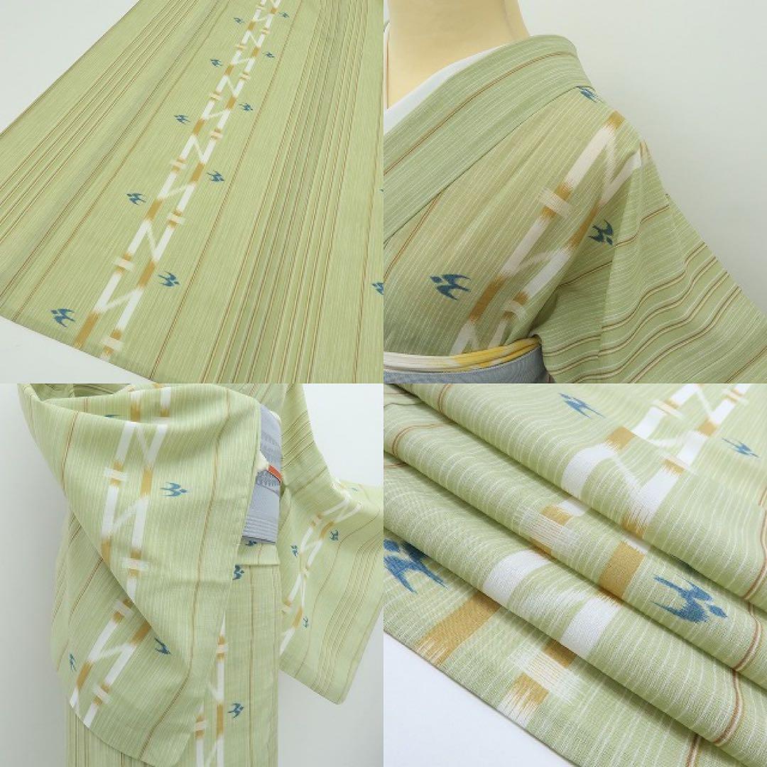 美品 洗える夏着物 薄物 小紋 着物 A2661 - メルカリ