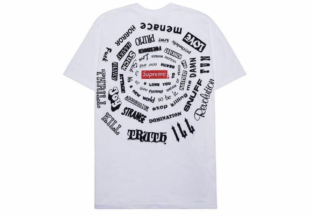 シュプリーム　新品・未使用　Supreme Spiral Tee/Mサイズ