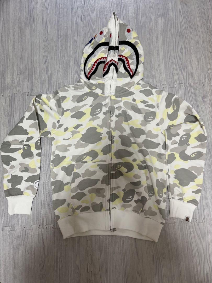 A BATHING APE シャークパーカー ダブル