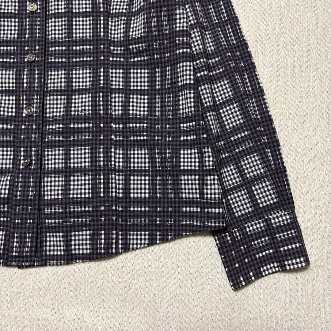 極美品 BURBERRY LONDON ギンガムチェック ノバチェック シャツ