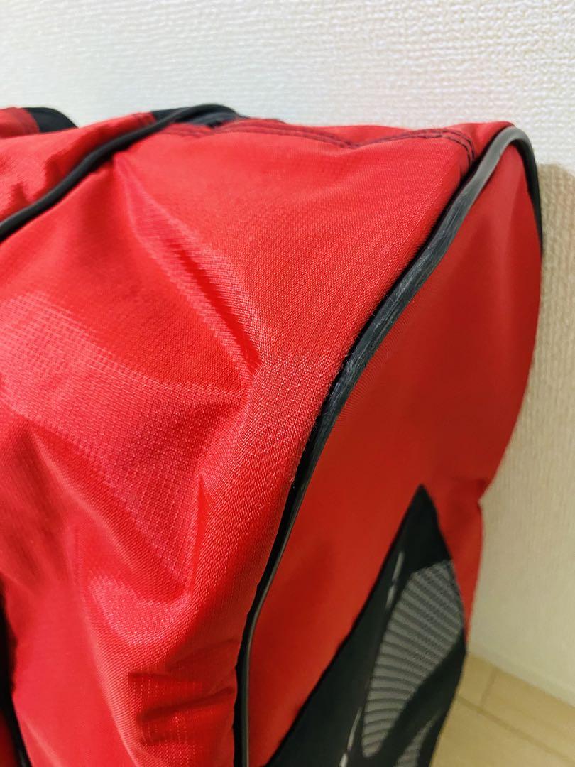 YONEX ヨネックス ラケットバッグ  テニス・バドミントン 赤 黒 6本用