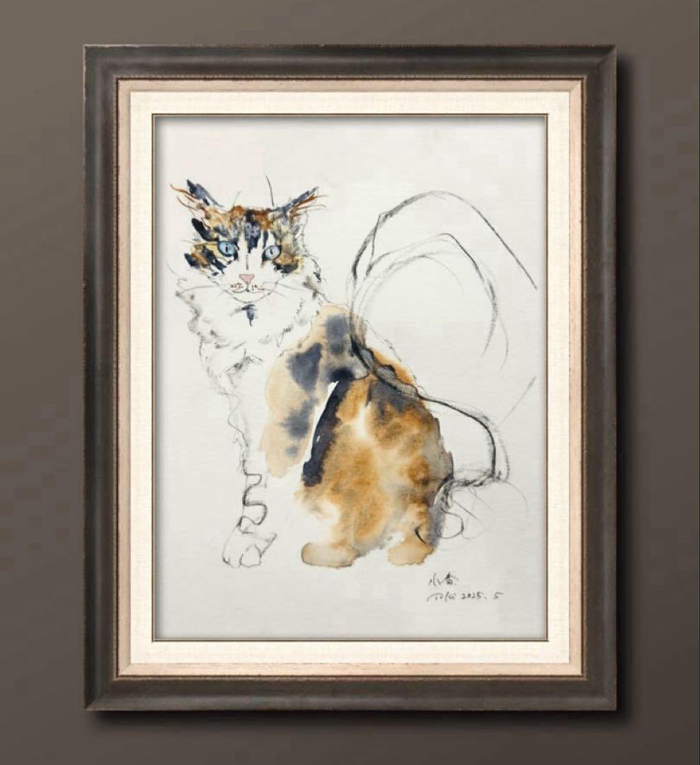 猫 原画 ノルウェージャンフォレスト #161