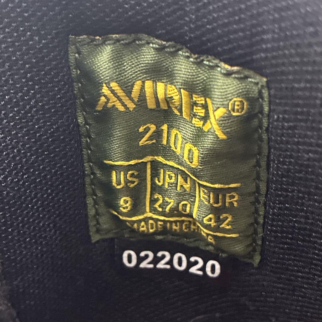 ❤️極美品❤️アヴィレックス ヤマト バイカーブーツ 27 AV2100 ブラック