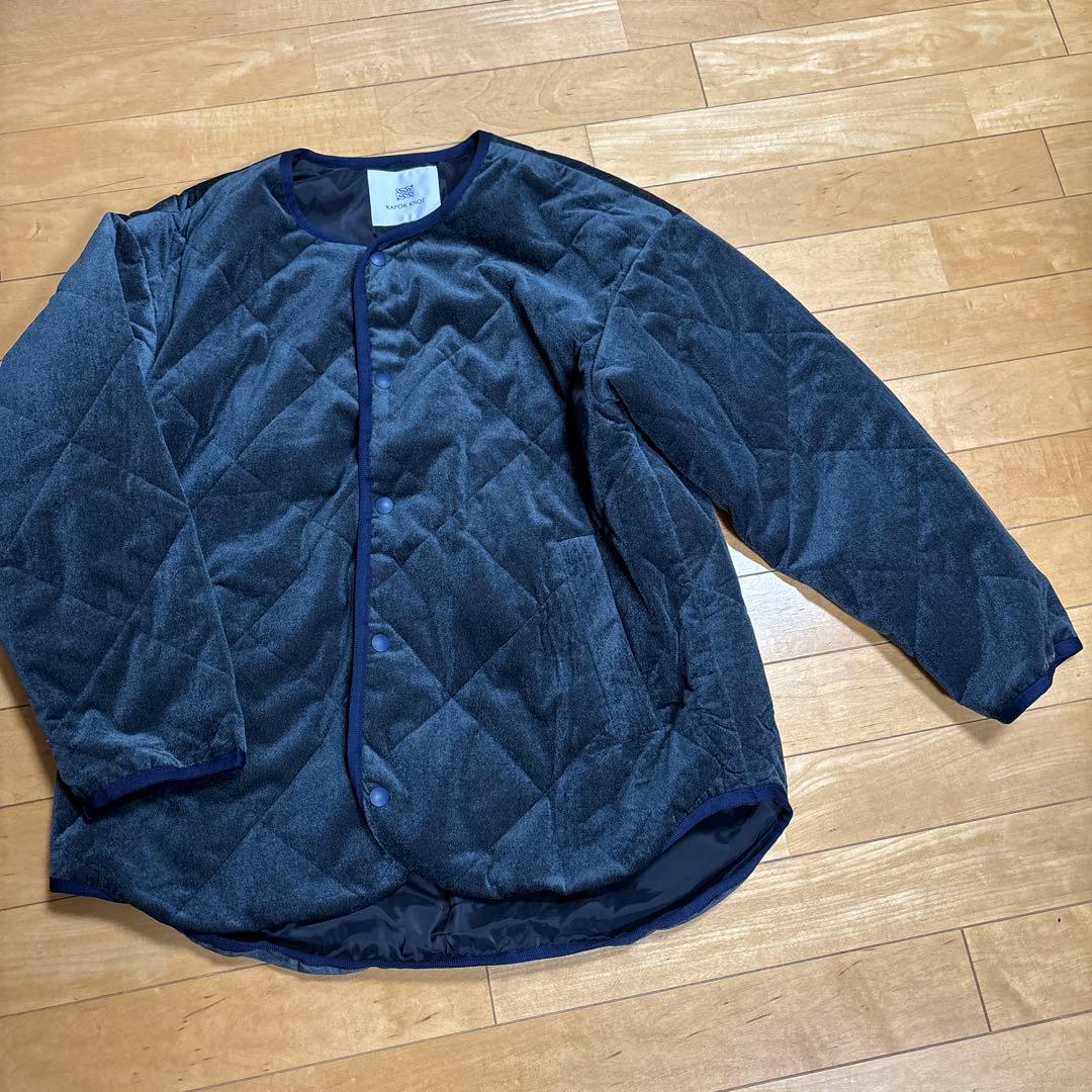 KAPOK KNOT ベロアキルティングジャケットM
