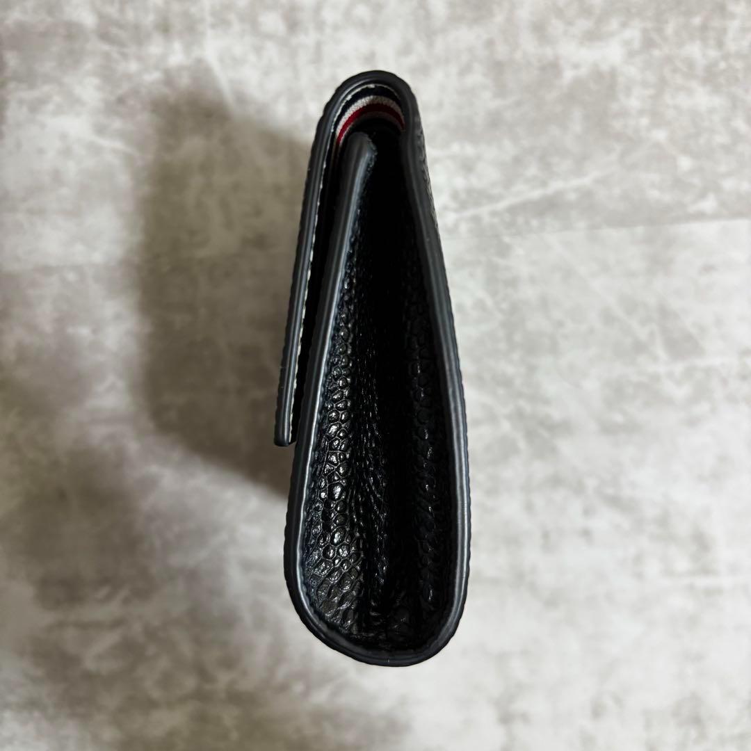 I147 未使用品✨トムブラウン コインケース 財布 コンパクト レザー 黒 I147 未使用品✨トムブラウン コインケース 財布 コンパクト レザー 黒