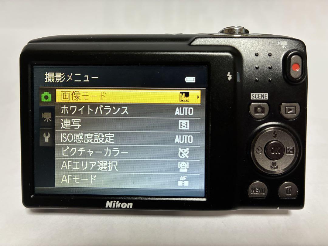 ジャンク Nikon COOLPIX S3100 デジタルカメラ コンデジ - メルカリ