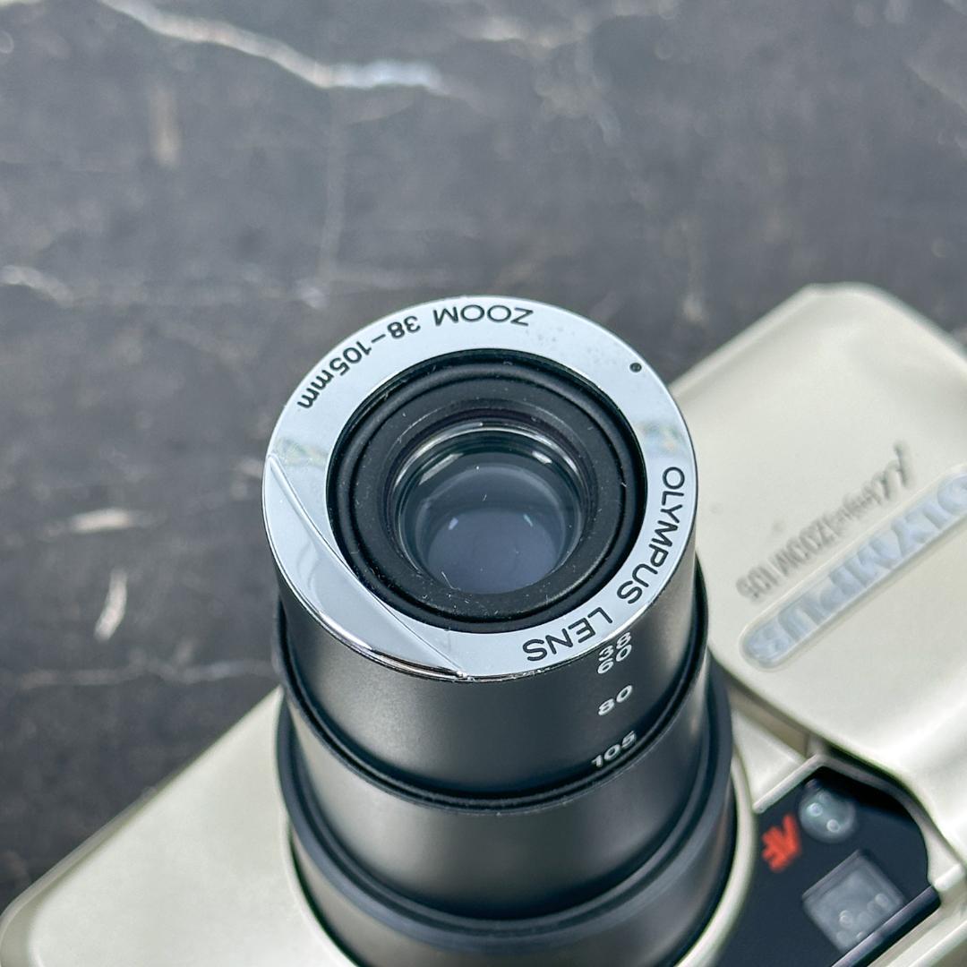 【動作品】OLYMPUS　μ zoom 105　コンパクトカメラ　動作確認済み◯