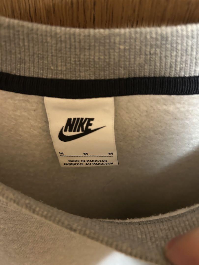 Nike Stussy コラボ スウェット Mサイズ グレー