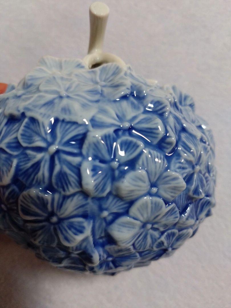 ロイヤルコペンハーゲン　フラワーベース　花瓶　紫陽花