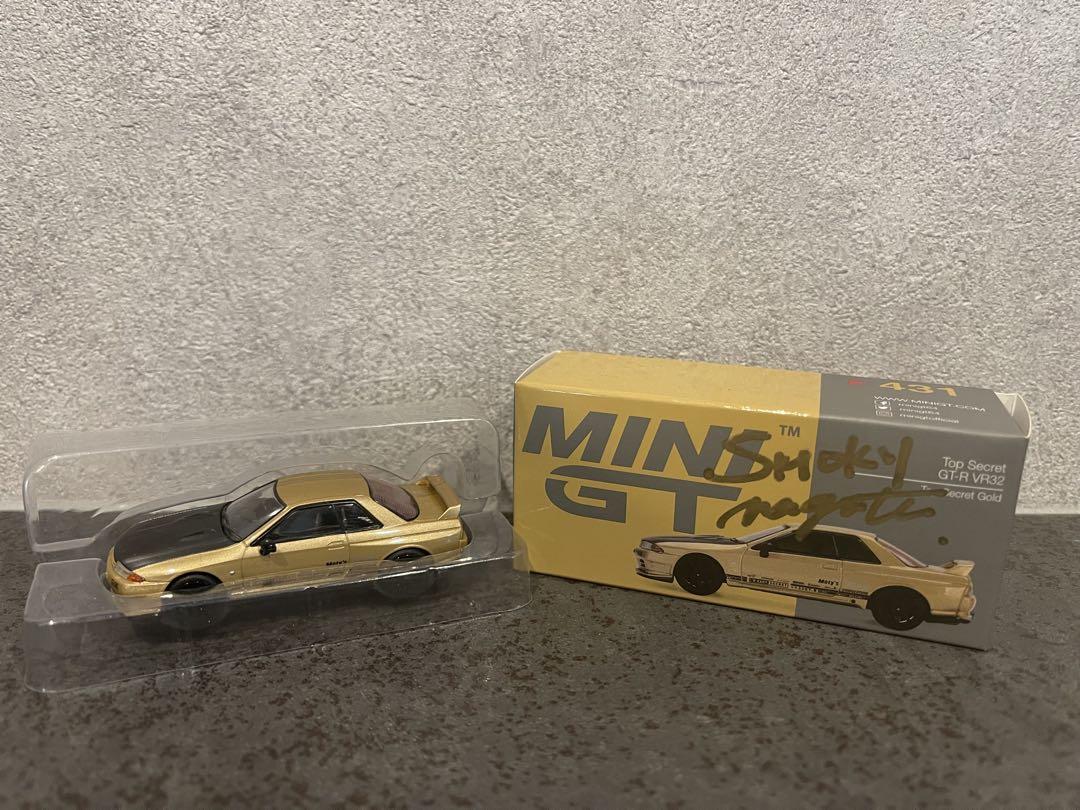 イグニッションモデル GT-R R35 サイン入 限定品
