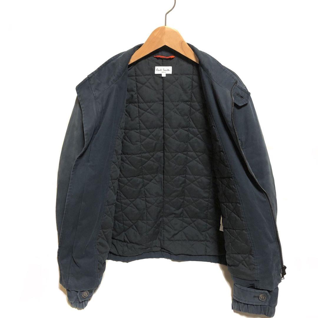 ■レア■Paul Smith■G8・M・ネイビー・コットンブルゾン・ダブルジップ