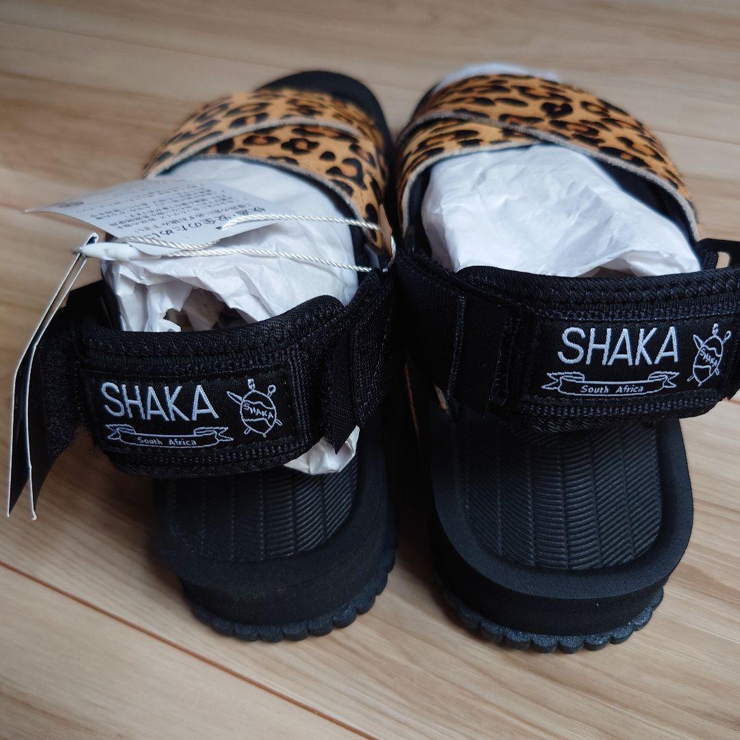 未使用品タグ付　SHAKA　レオパード　24.0センチ　ヒョウ柄