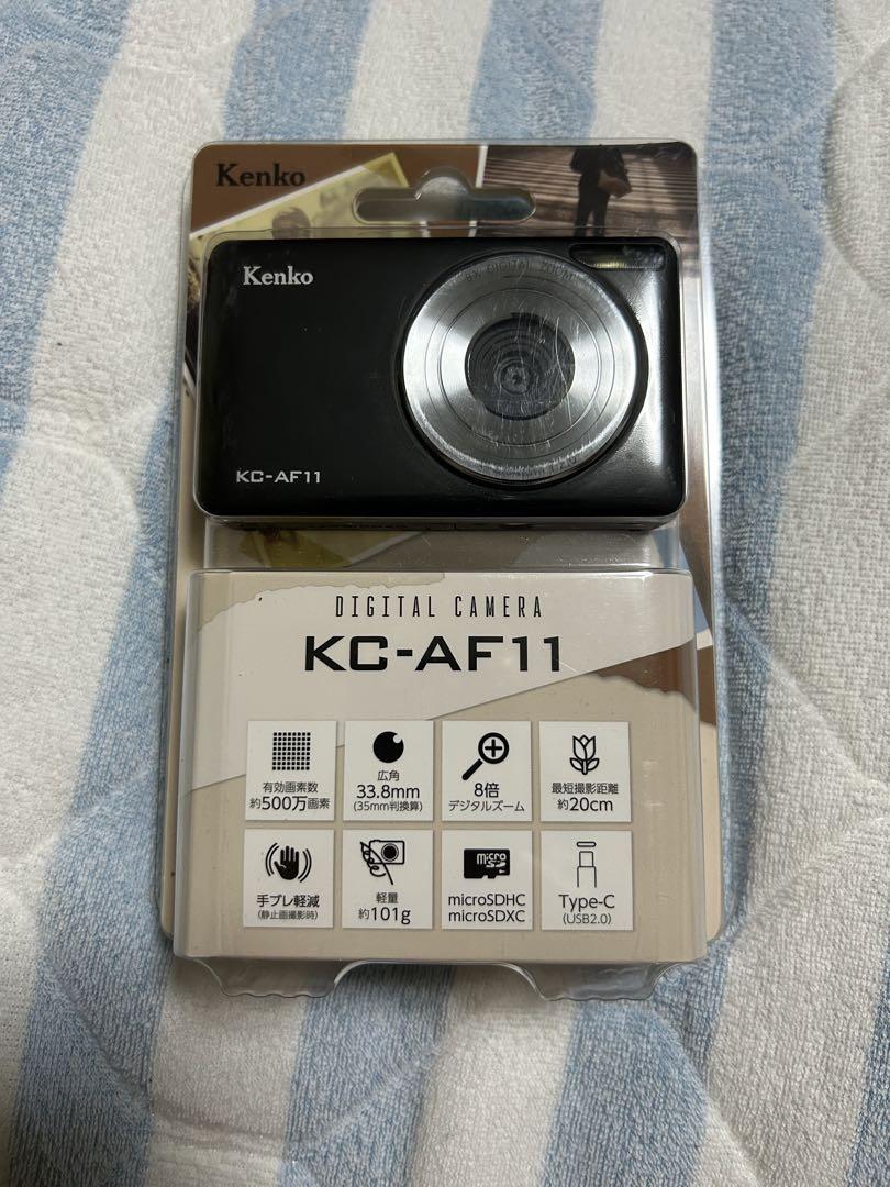 【新品未開封】Kenko ケンコー デジタルカメラ ブラック　KC-AF11