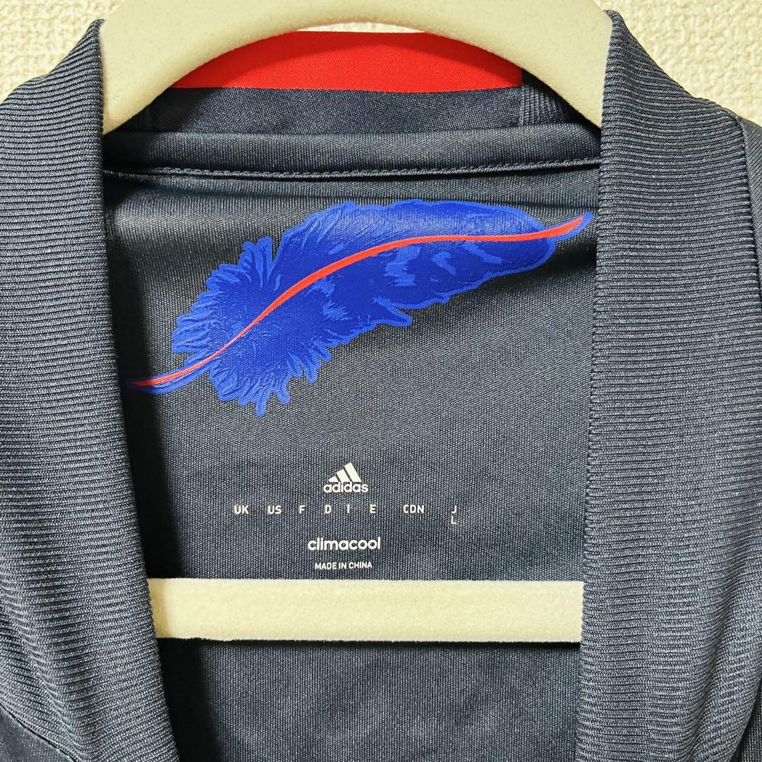 美品 2016 森重真人 日本代表 サッカー ユニフォーム アディダス L