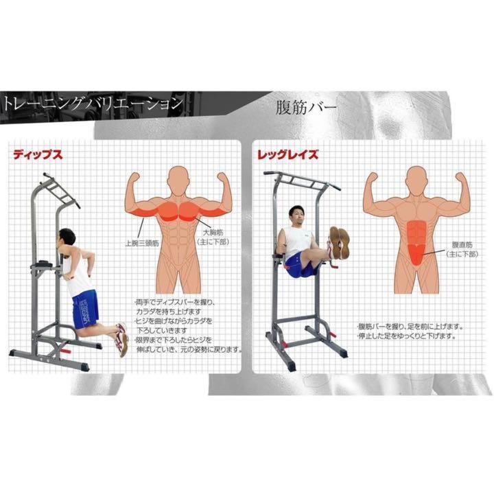 21春夏新色 腰痛 懸垂マシン黒チンニングスタンド 高さ調整可 最新情報