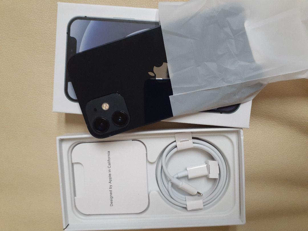 iPhone12 mini 128gb ブラック　未使用　simフリー