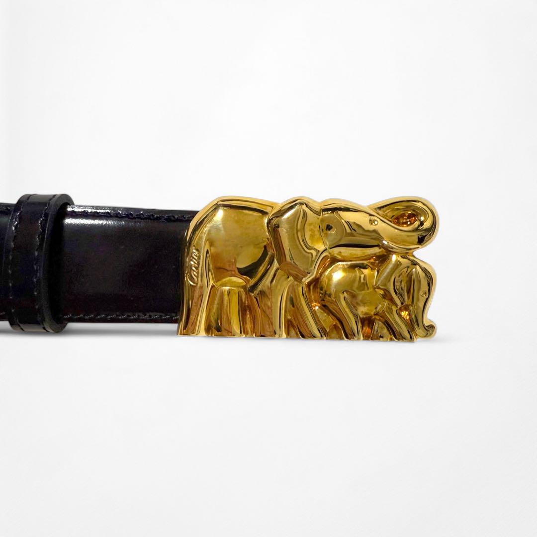 Cartier カルティエ 象 エレファント バックル ベルト HERMES Cartier カルティエ 象 エレファント バックル ベルト HERMES