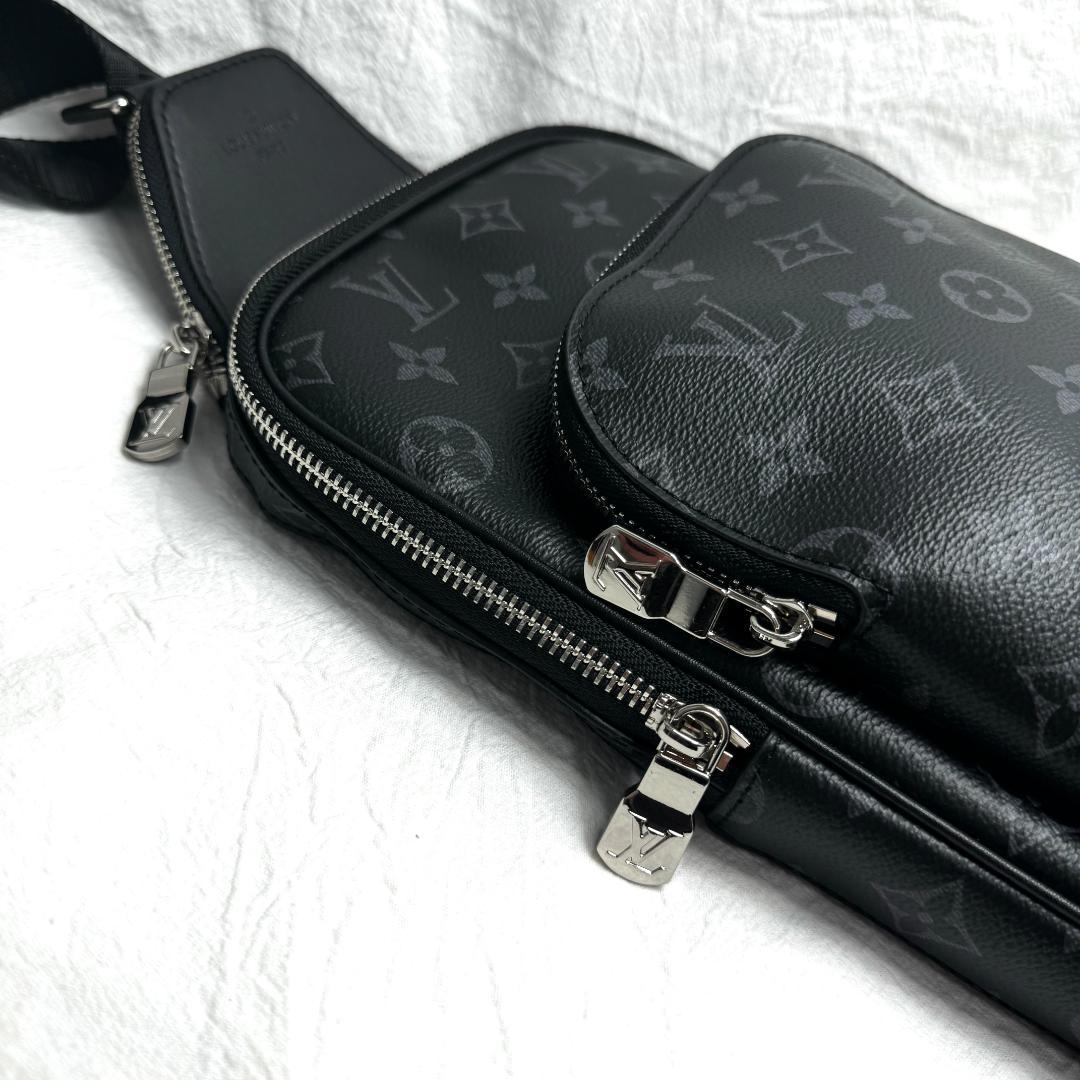 LOUIS VUITTON ブラック ボディバッグセット Louis Vuitton ボディバッグ ブラック - メルカリ