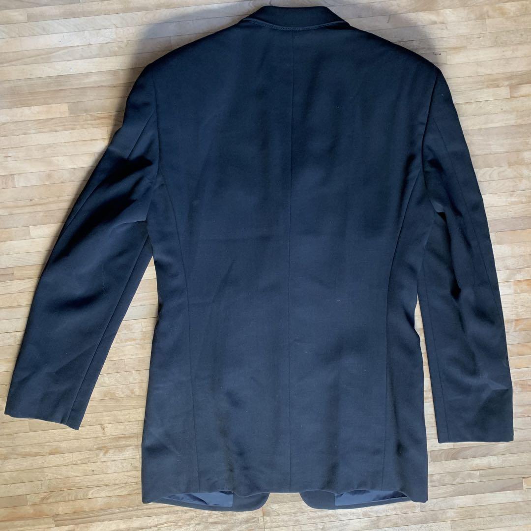 Armani アルマーニ　セットアップ　スーツ　ブラック　黒　44R