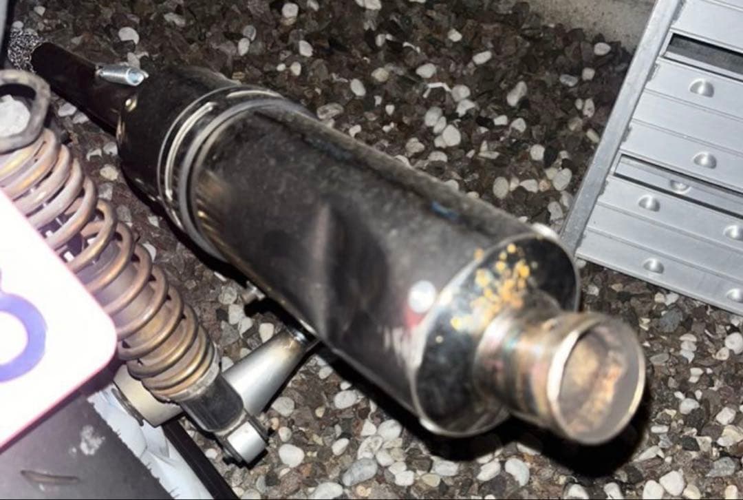 シグナス ガレージバル80 サイレンサー