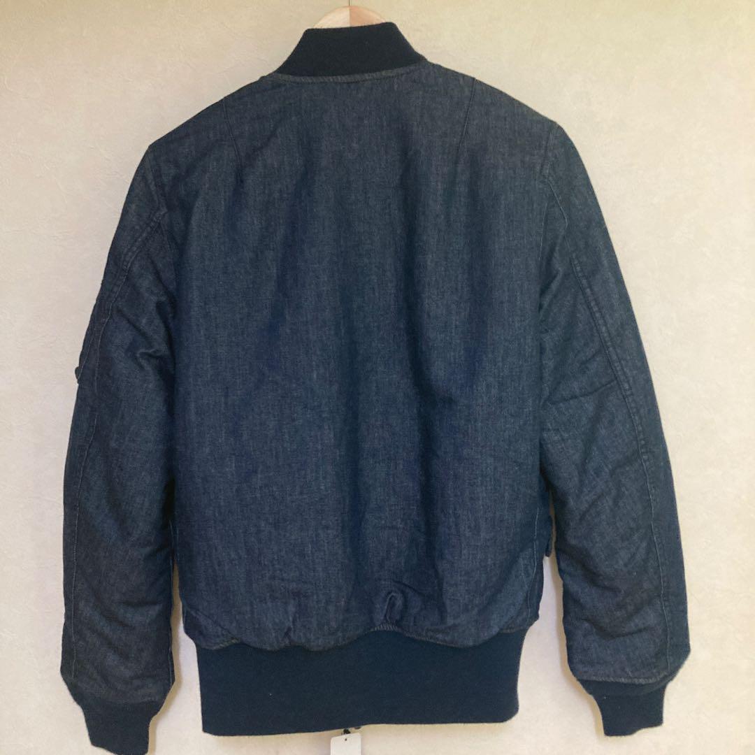 ジャケット・アウター Alpha Industries MA-1 WASHI DENIM M
