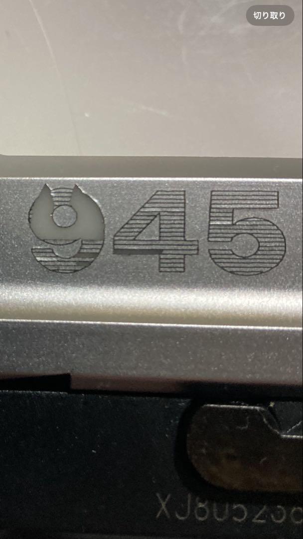 ＫＳＣ　Ｓ＆Ｗ　Ｍ９４５　ＰＣ　シルバー＆ブラック２トーン　動作快調　絶版　美品