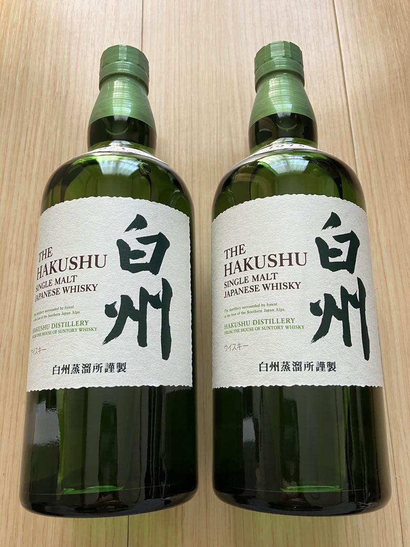 HAKUSHU シングルモルトウイスキー 700ml 2本セット HAKUSHU シングルモルトウイスキー 700ml 2本セット