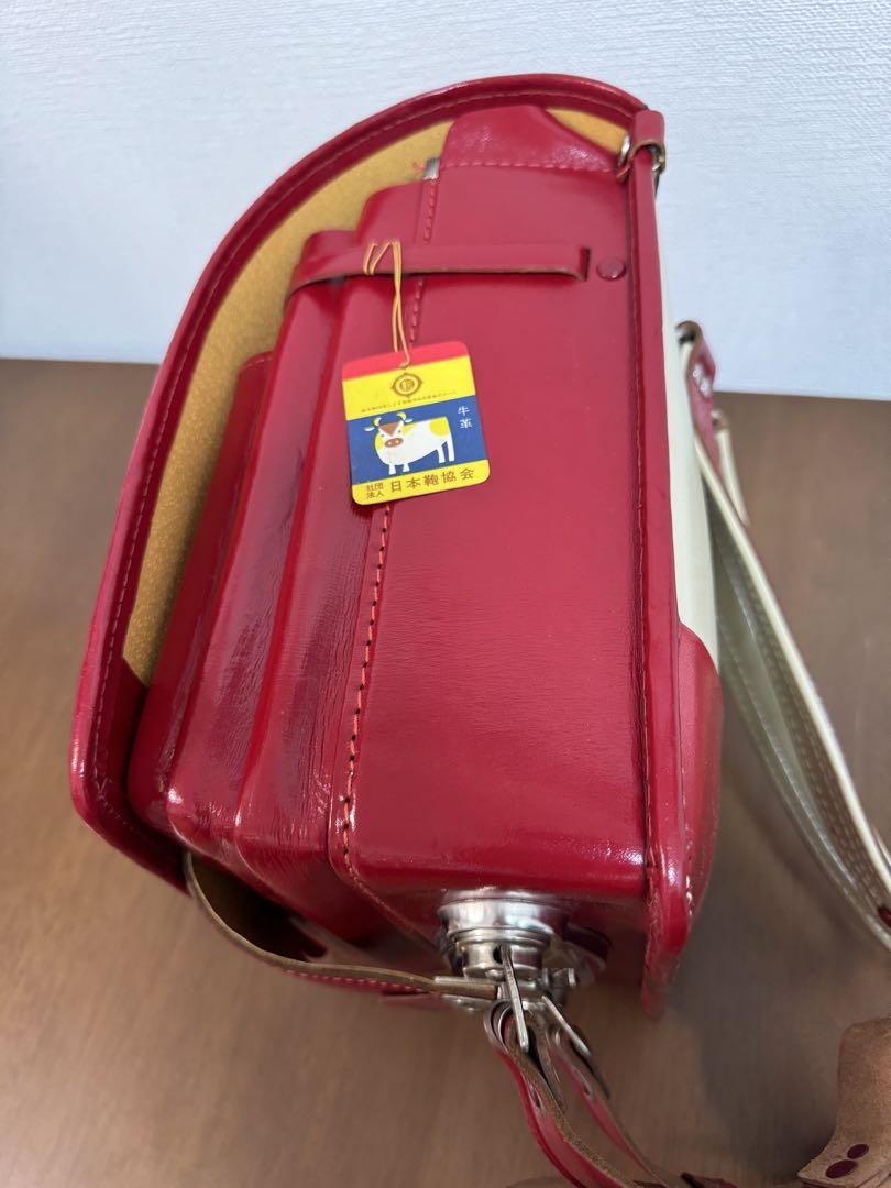 新品未使用】昭和40年代 レトロ ヴィンテージ ランドセル 赤