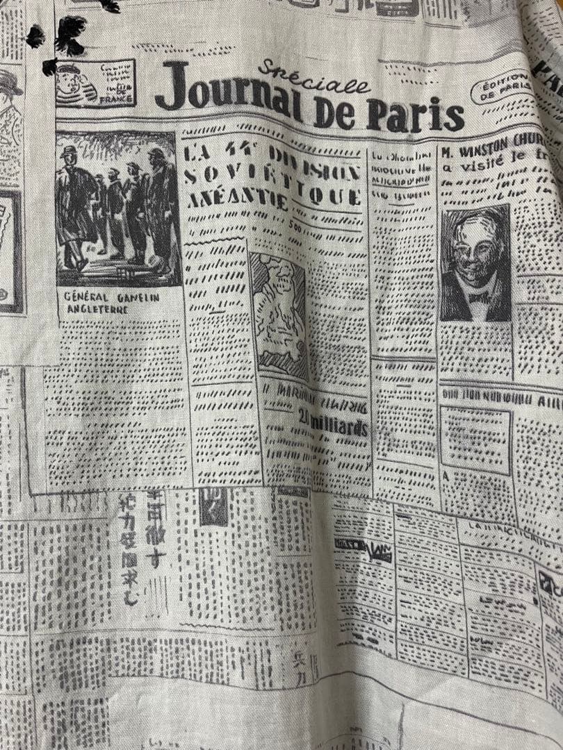 2021S/S ムッシュクラタコットンリネンショートスリーブシャツ