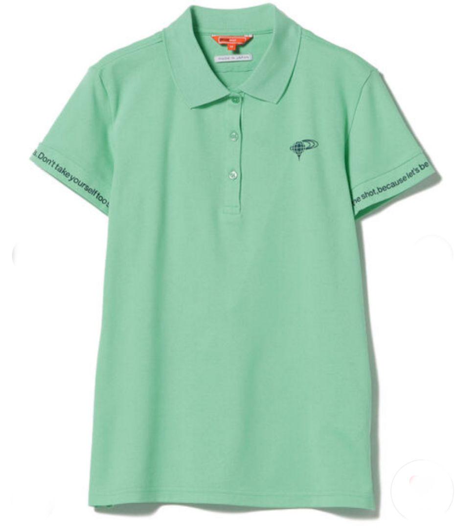 専用　＜WOMEN＞BEAMS GOLF / メッセージプリント ポロシャツ