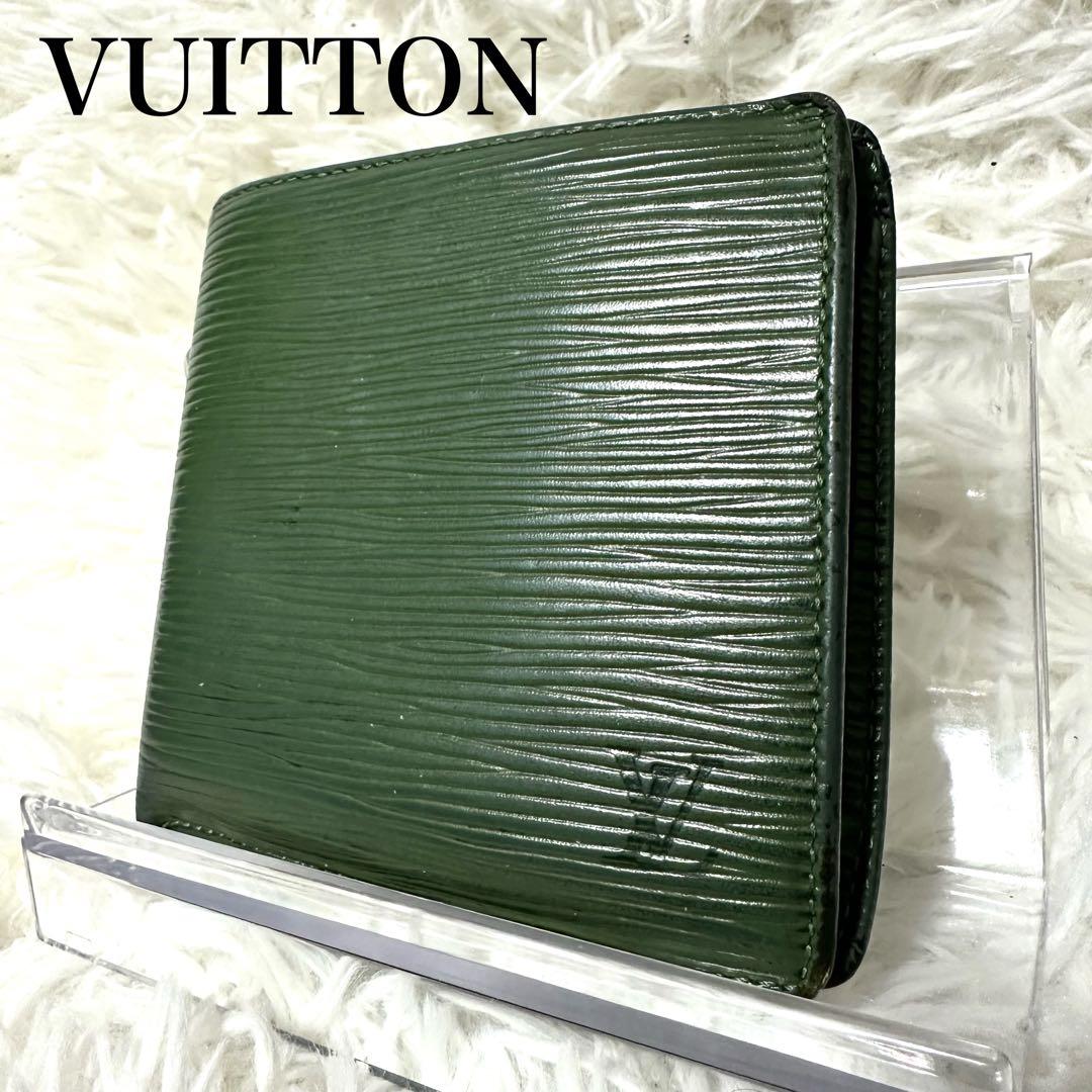 楽天市場】【財布】LOUIS VUITTON ルイ ヴィトン タイガ ポルト ビエ モネ ジップ ラウンドファスナー 2つ折財布 レザー エピセア  ダークグリーン 緑 M30674 【中古】【s】 : Blumin 楽天市場店