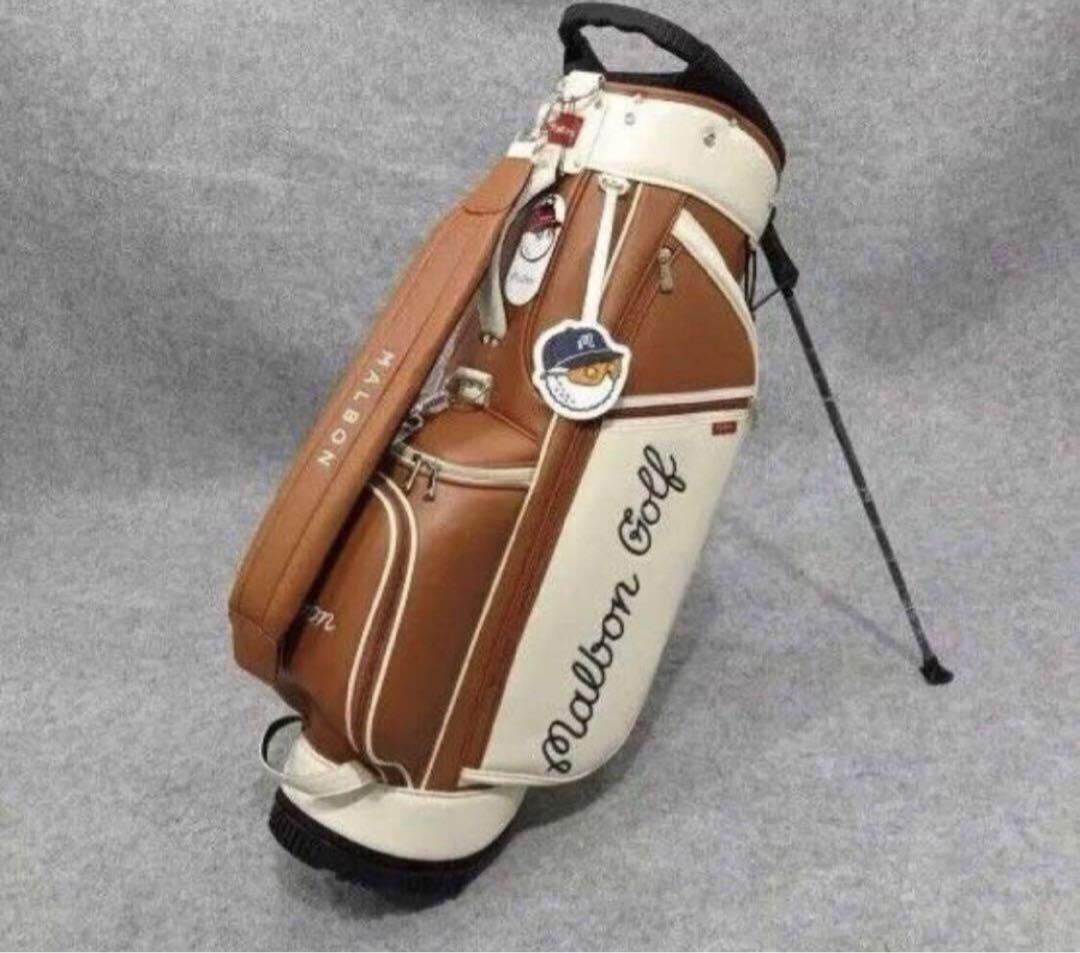 マルボンmalbon golf ゴルフ キャディバッグ スタンド型バッグ