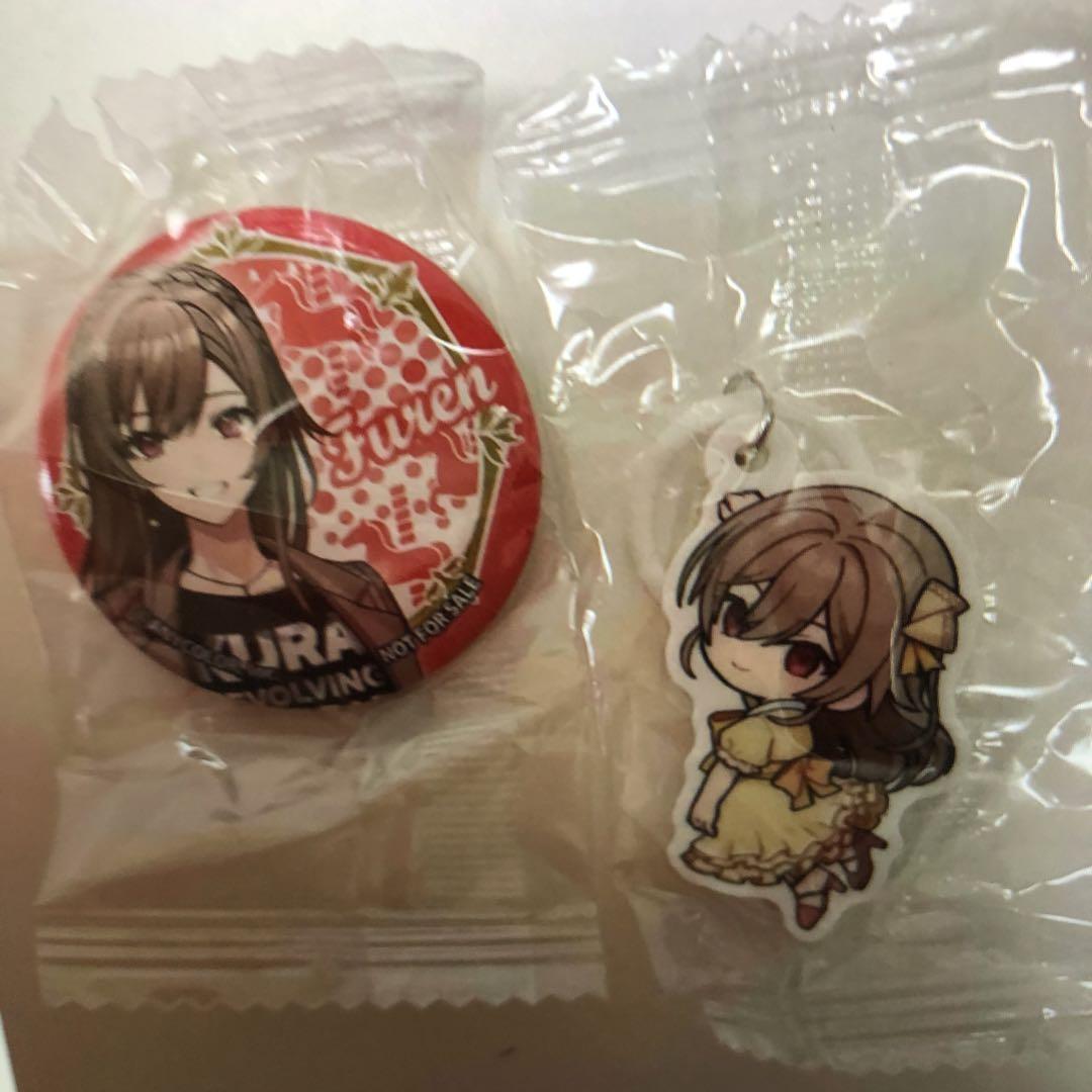 桜井キュウレン 缶バッジ & アクリルキーホルダー