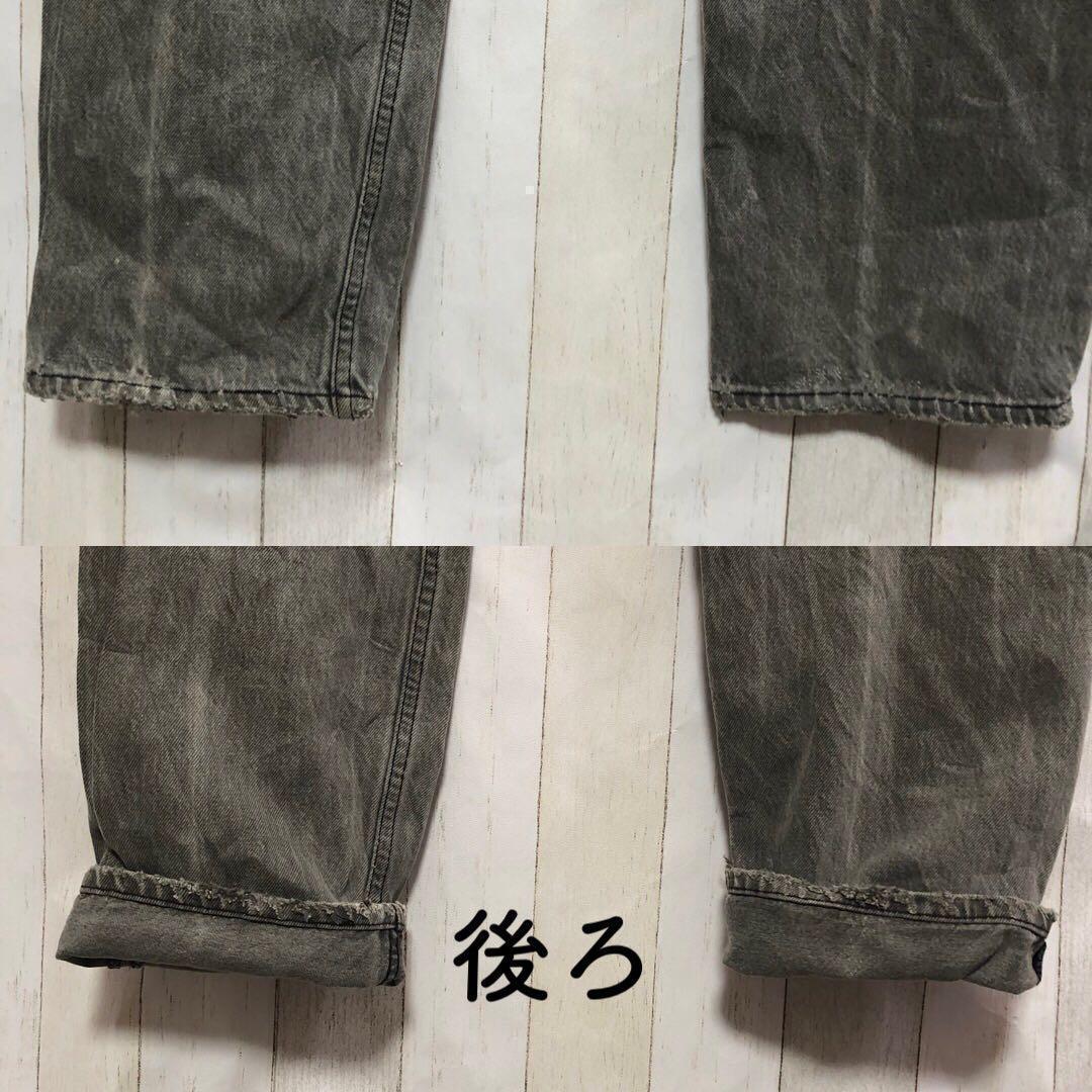 古着リーバイスLevi's ブラックデニム501 W32ボタンフライ