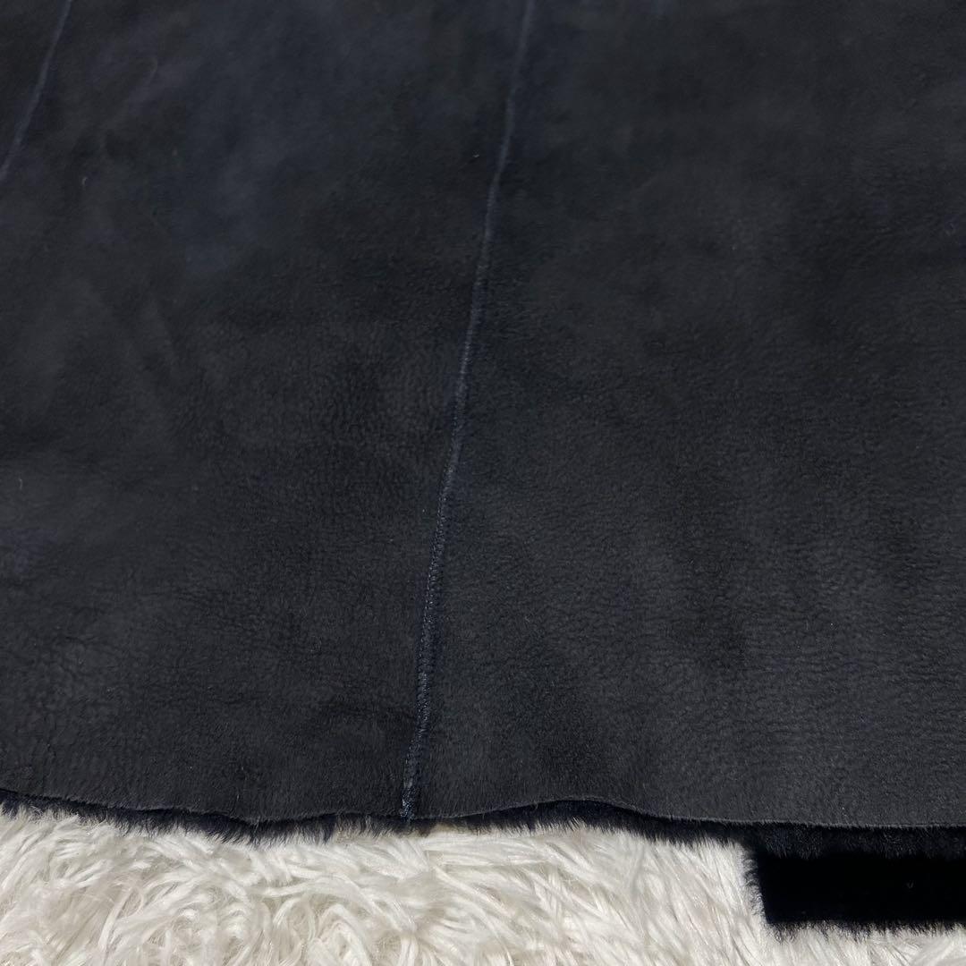 Spick & Span dlux london ムートンロングコート