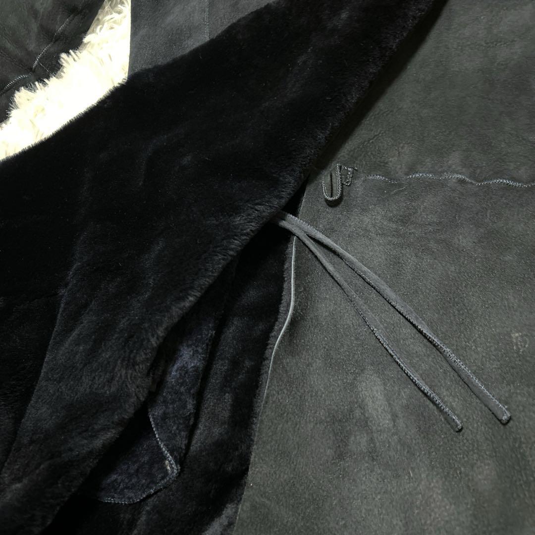 Spick & Span dlux london ムートンロングコート