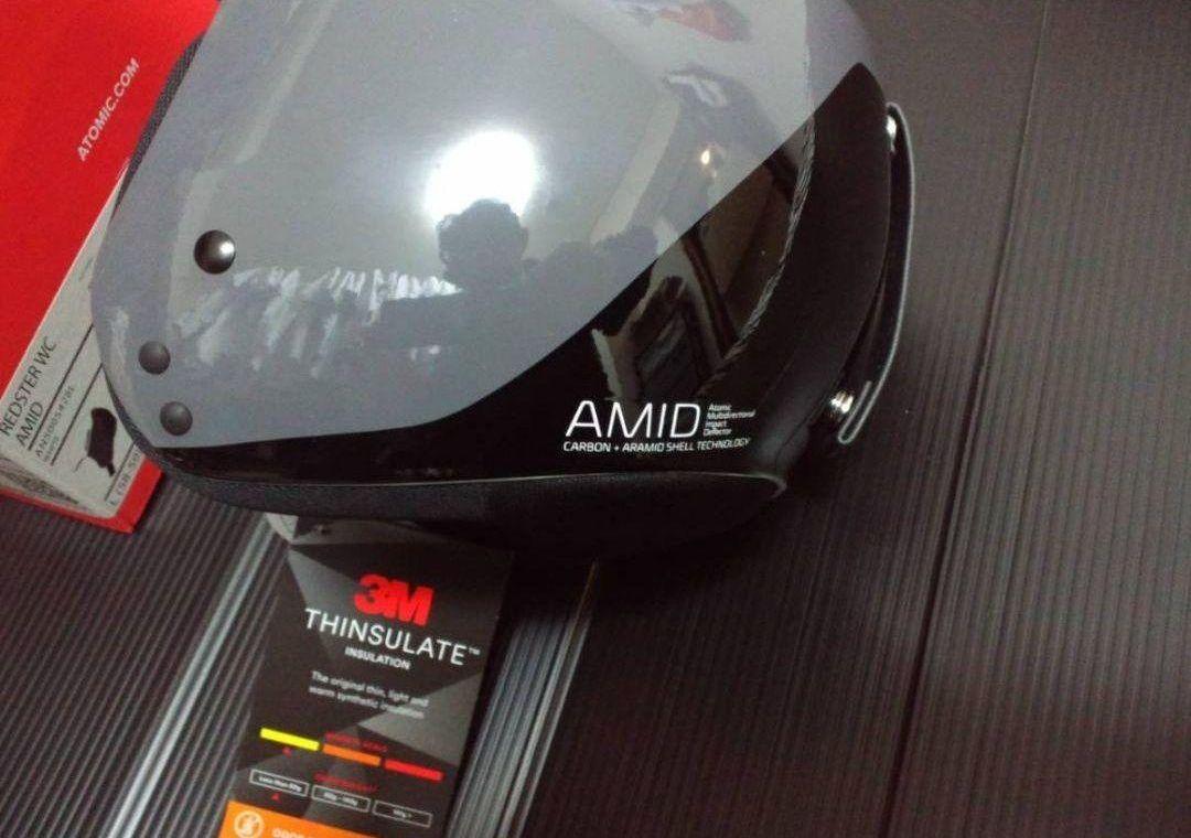 未使用保管品 Atomic アトミック FIS 対応ヘルメット