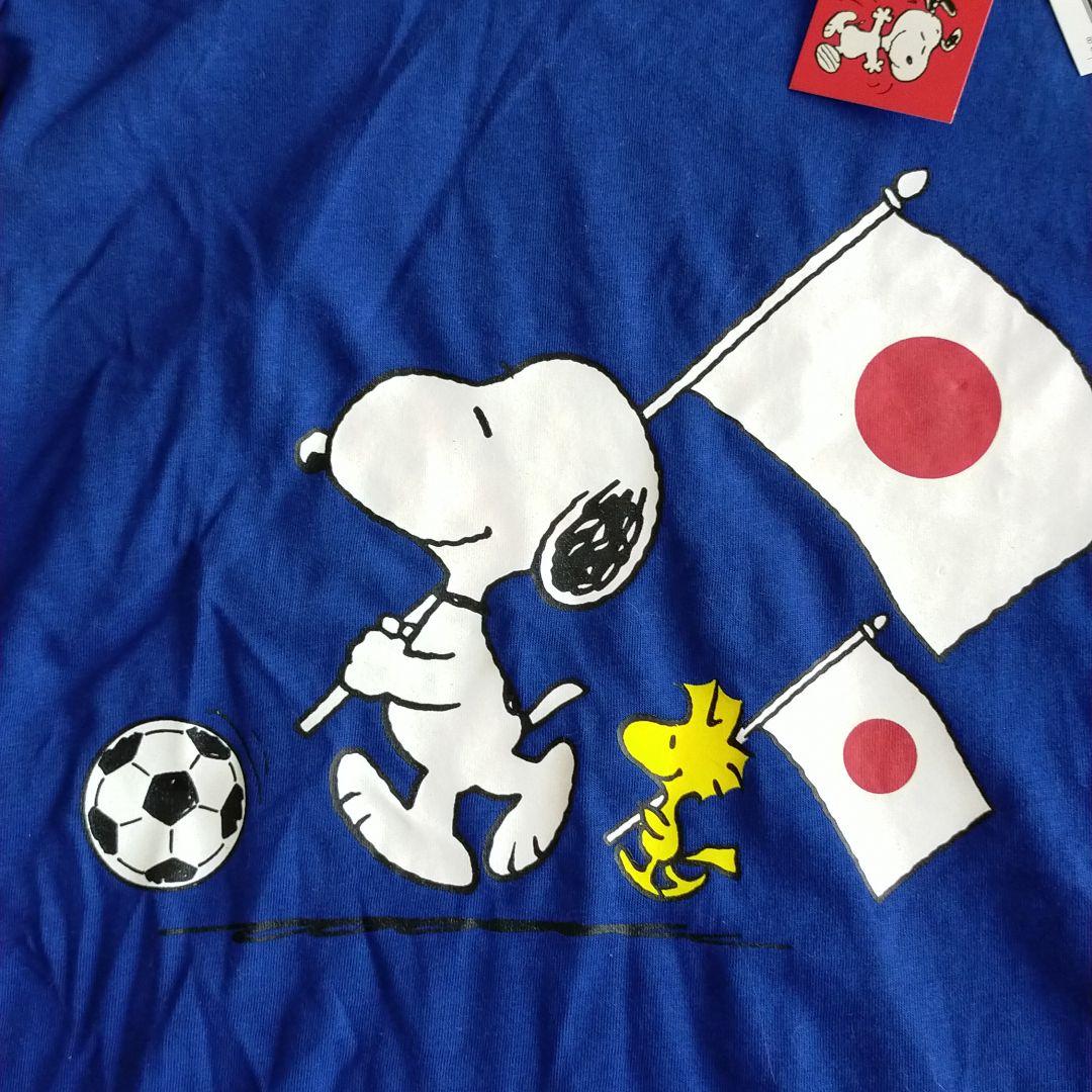 Snoopy スヌーピー サッカー 応援 Tシャツ 新品未使用 メルカリ