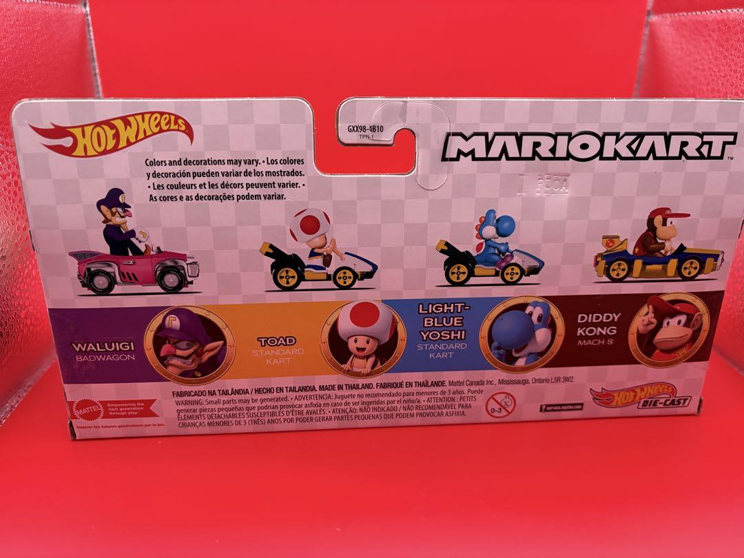 Hot Wheels マリオカート 4パック　２種セット