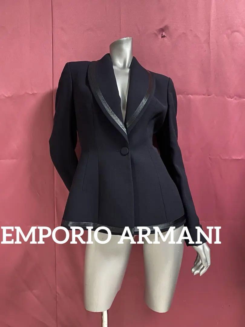 EMPORIO ARMANI◇イタリア製◇レディーステーラードジャケット