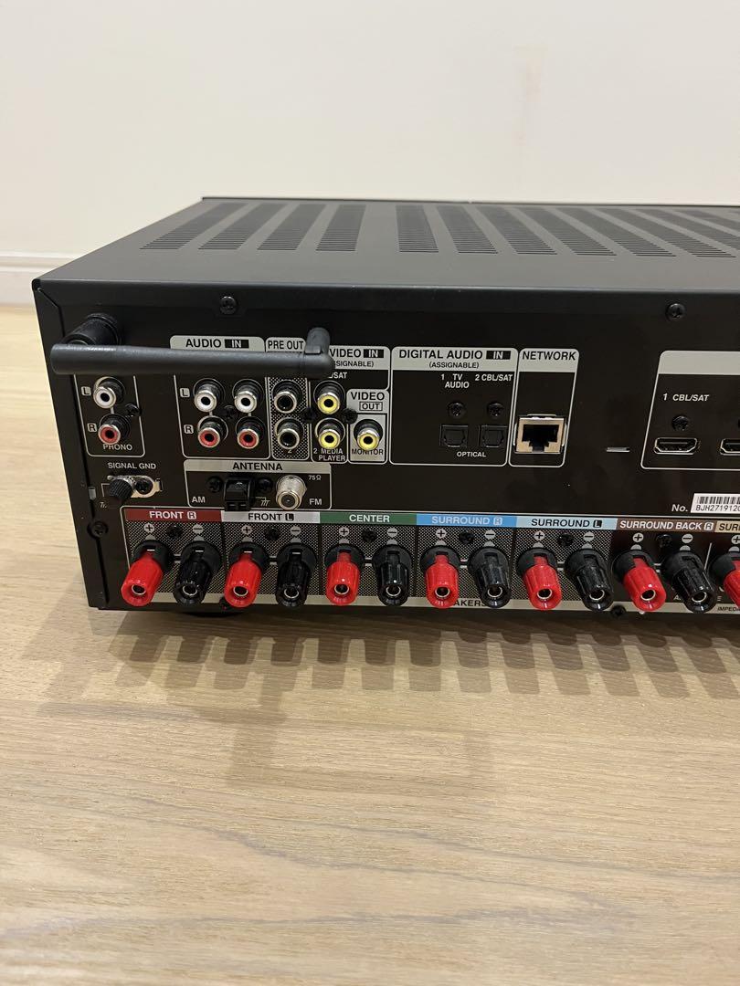 DENON AVアンプ AVR-X1600H リモコン、テストマイク付 - メルカリ