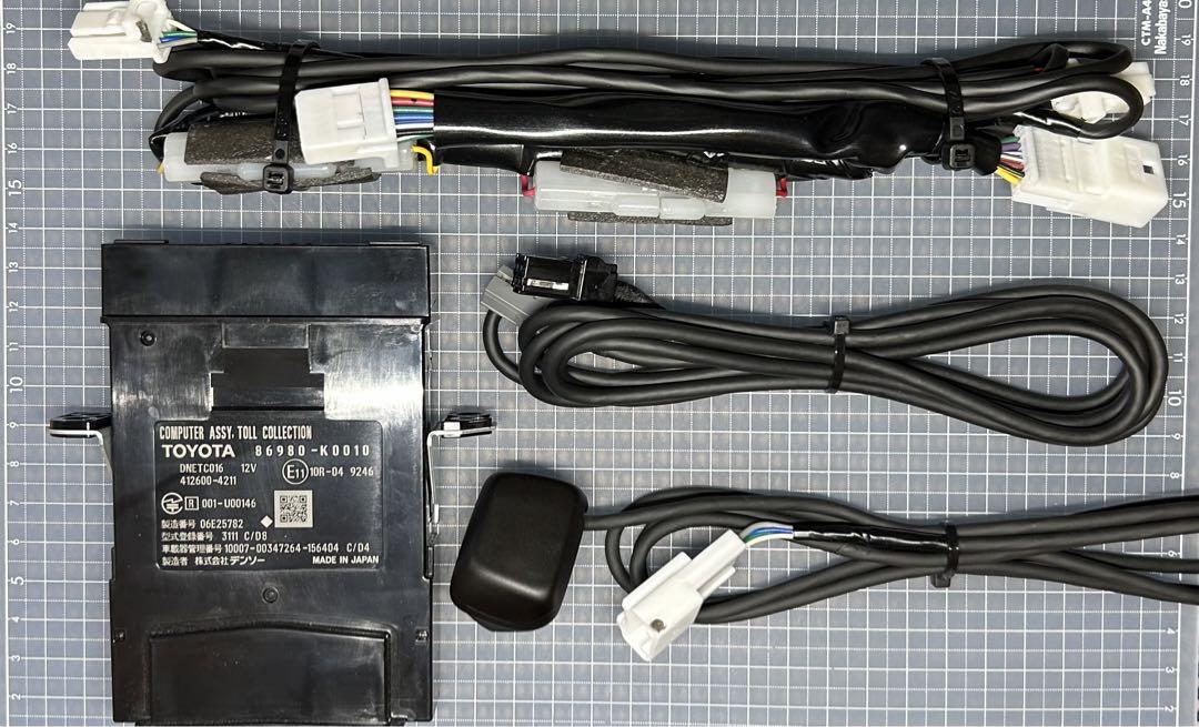 トヨタ純正　ビルドインETC2.0(光ビーコン機能付き)