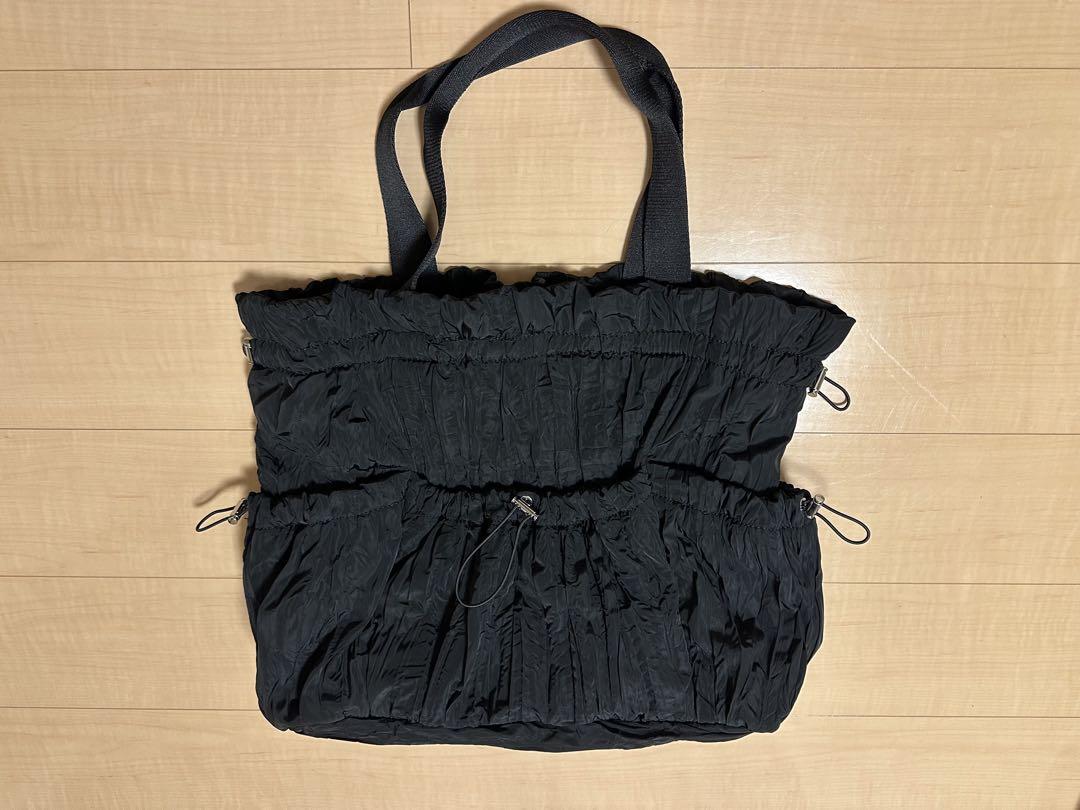 ZARA ギャザーショルダーバッグ