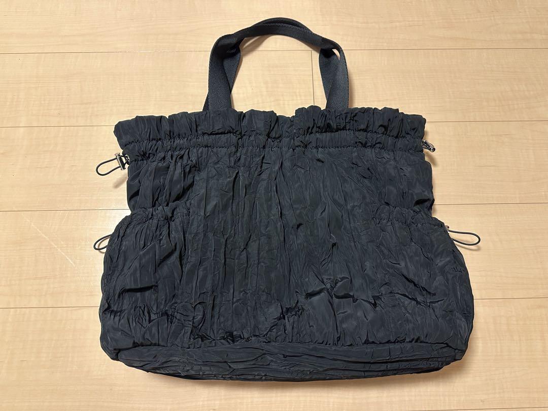 ZARA ギャザーショルダーバッグ