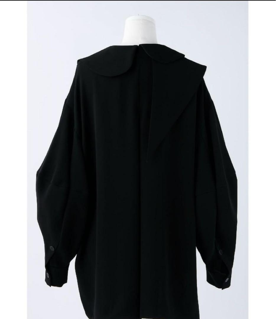 2024 SS ASYMMETRY-COLLAR BLOUSE エンフォルド 2024 SS ASYMMETRY-COLLAR BLOUSE エンフォルド