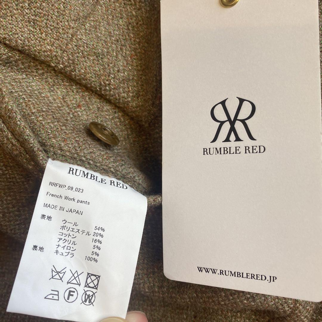 RUMBLE RED French Work Pants 新品未使用タグ付き
