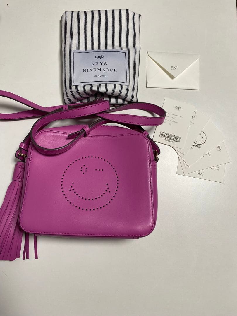 アニヤハインドマーチ Wink クロスボディショルダーバッグAnya Hindmarch